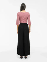 Vila Hela HW Palazzo Pants - Black