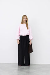 Vila Hela HW Palazzo Pants - Black