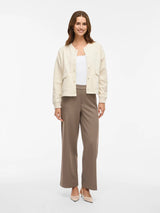 Vila Varone HW Wide Pant - Falcon