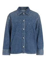 Vila Pal L/S Denim Glitter Shirt