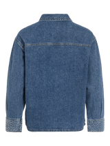 Vila Pal L/S Denim Glitter Shirt