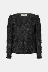 Rue De Femme Edda Reversible Blouse - Black