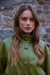 Rue de Femme Emmalynn vegan Jacket - Moss
