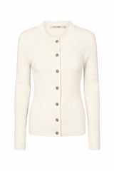 Rue De Femme Lope Knit Cardigan - White