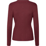 Rue de Femme Lope Knit Cardigan - Wine