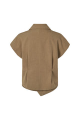 Rue de Femme Solveig Vest - Dark Sand