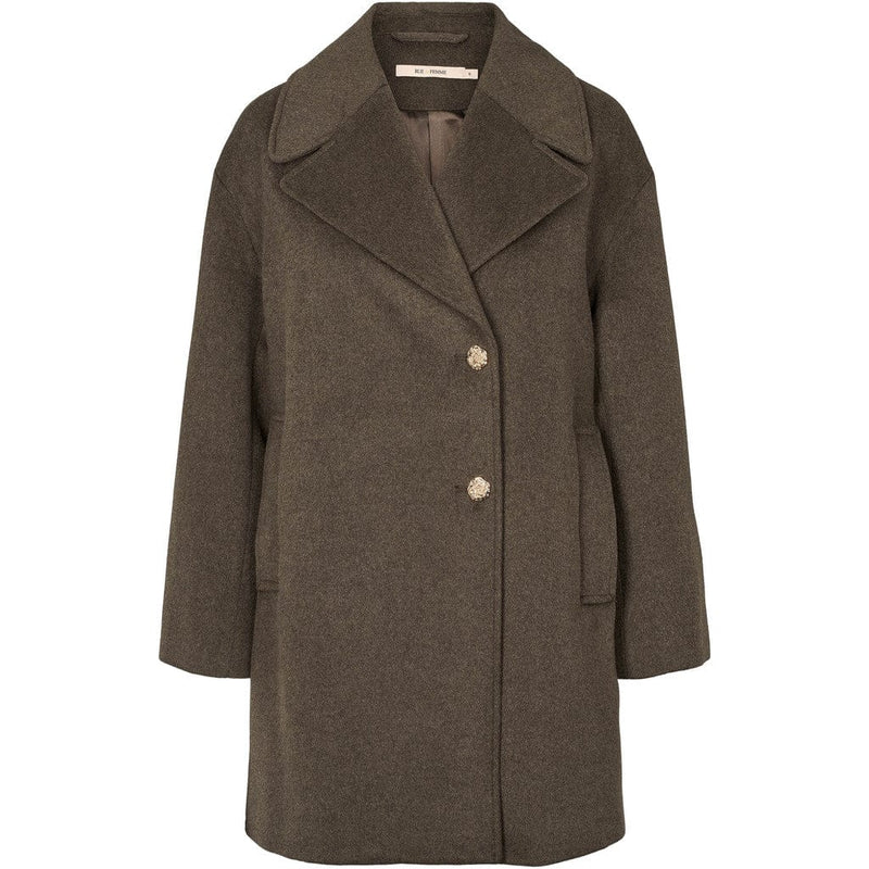 Rue De Femme Disa Coat - Brown sugar