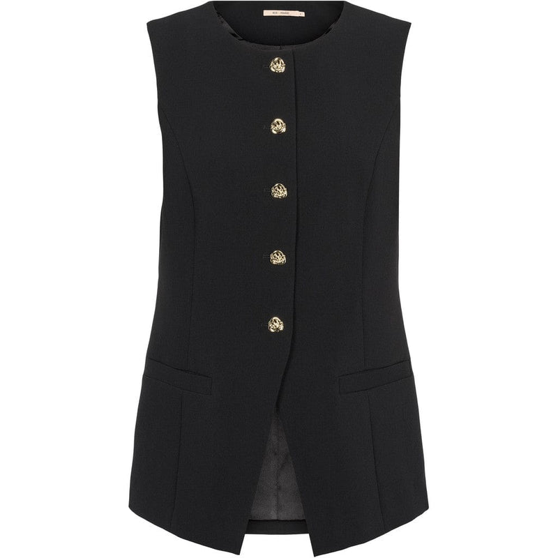 Rue De Femme Clarie Vest - Black