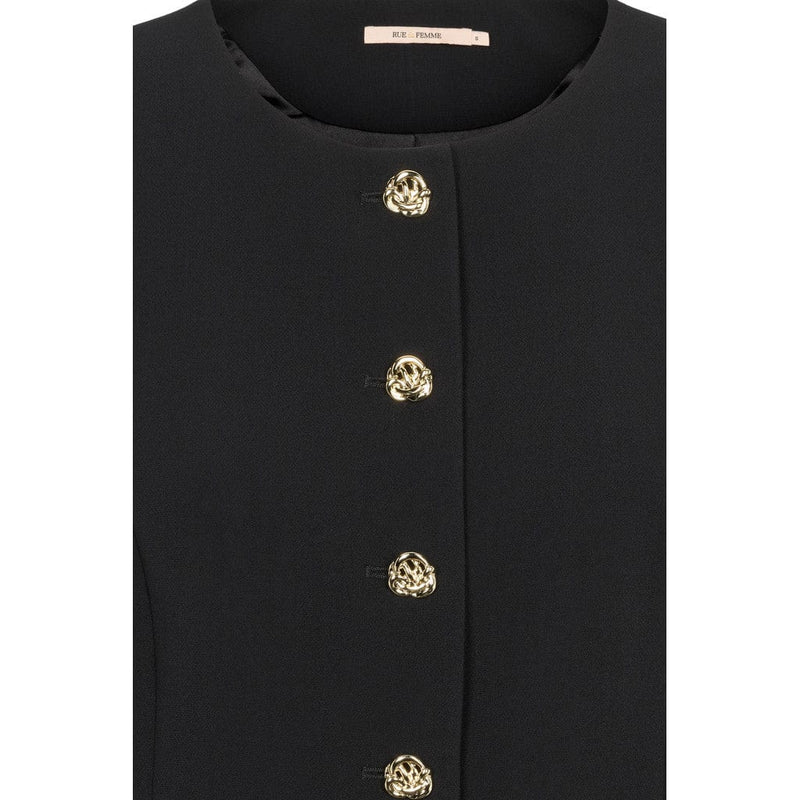 Rue De Femme Clarie Vest - Black