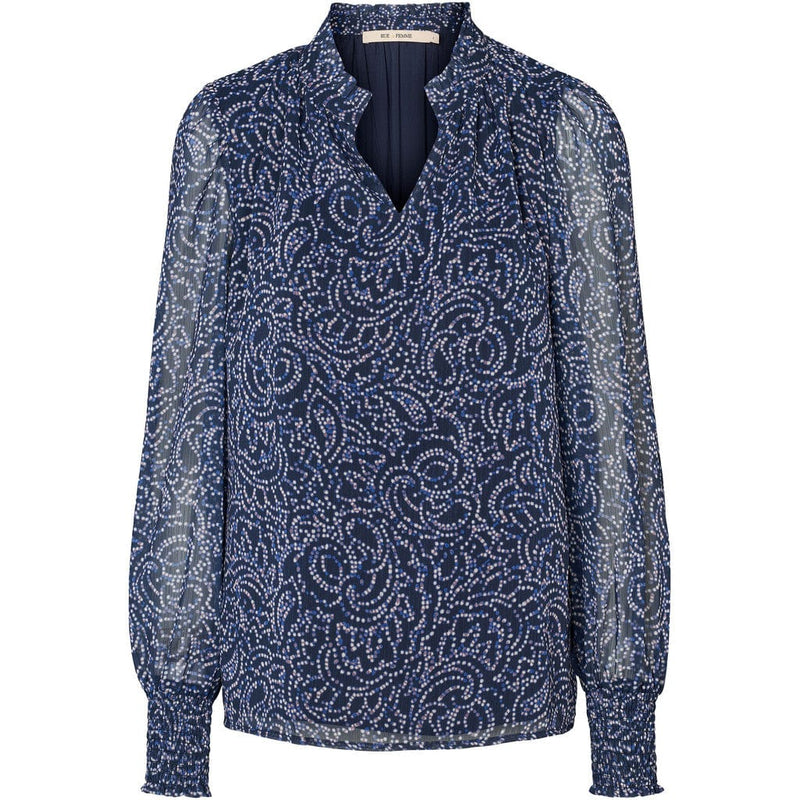 Rue De Femme Nimue Blouse - Midnight