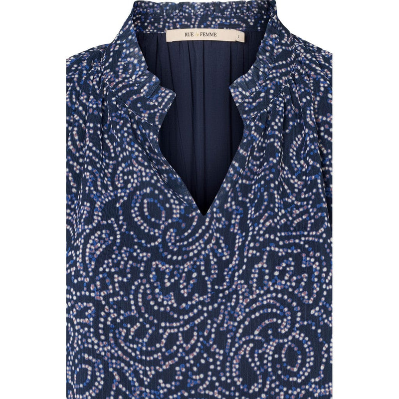 Rue De Femme Nimue Blouse - Midnight