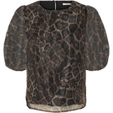Rue De Femme Tallulah Blouse - Brown Sugar