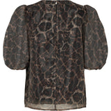 Rue De Femme Tallulah Blouse - Brown Sugar