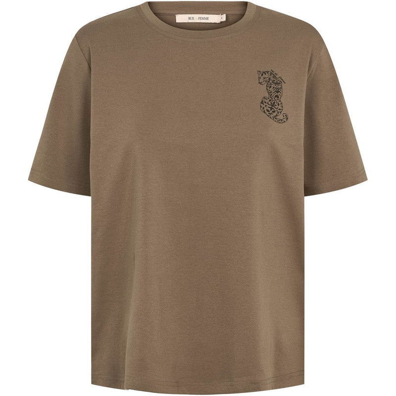 Rue De Femme Zadie T-shirt - Brown Sugar