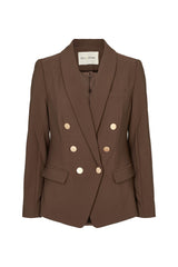 Rue de Femme Comfy Eloise blazer - Chocolat