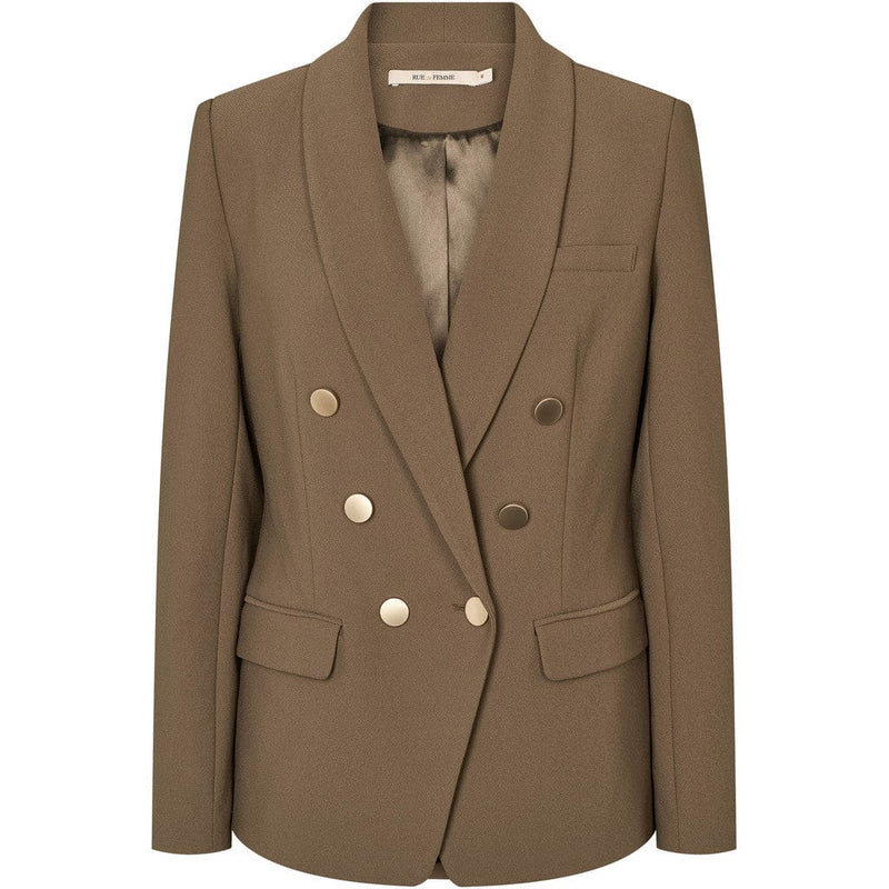 Rue De Femme Eloise Blazer - Brown Sugar