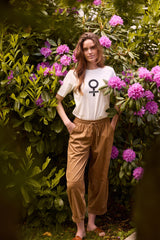Rue De Femme Alvina Femme T-shirt - Off White