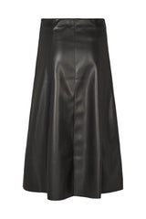 Rue de Femme Aledra Vegan Skirt Long - Black