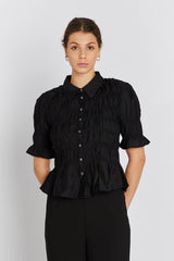 Rue de Femme Lnorille Shirt - Black