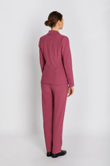 Rue de femme Comfy Olana Regular Long Pants - Deep Plum