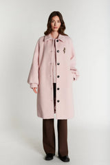 Rue De Femme Addison Coat - Rose Water