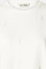 Rue De Femme Alvina Femme T-shirt - Off White