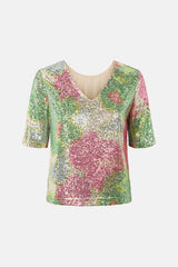 Rue de Femme Glynara Blouse - Peony