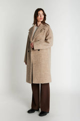 Rue De Femme Kanzina Coat - Sand Melange