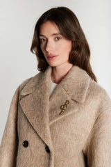 Rue De Femme Kanzina Coat - Sand Melange