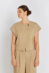 Rue de Femme Kira vest - Khaki