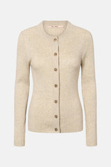 Rue De Femme Lope Knit Cardigan - White