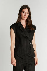 Rue De Femme New Solveig Vest - Dark Rock