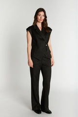 Rue De Femme New Solveig Vest - Dark Rock