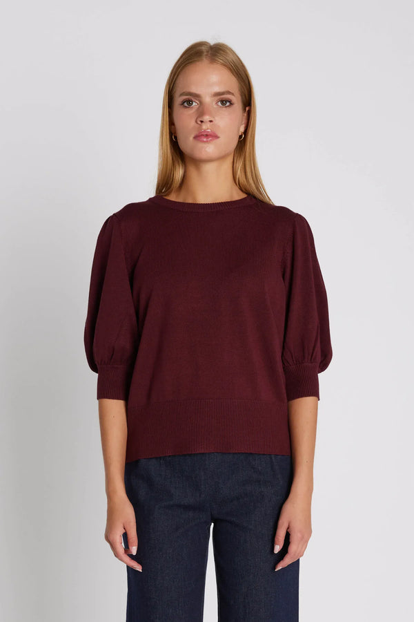 Rue de Femme Sorrel Knit - Wine