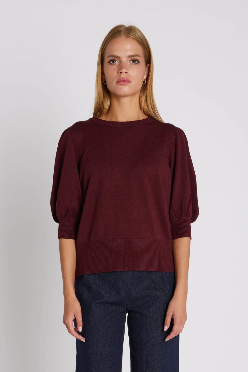 Rue de Femme Sorrel Knit - Wine