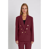 Rue de Femme Comfy Eloise blazer - Wine