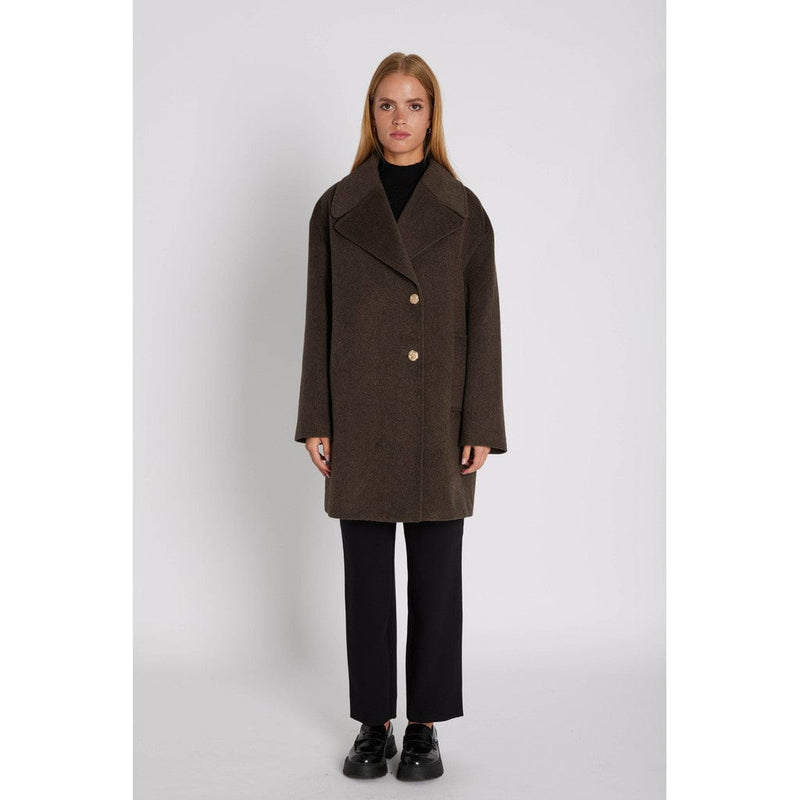 Rue De Femme Disa Coat - Brown sugar