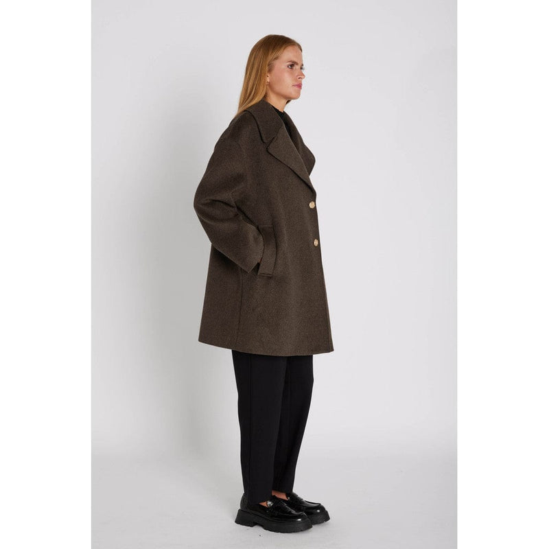 Rue De Femme Disa Coat - Brown sugar