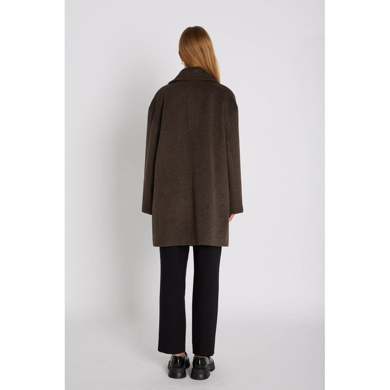 Rue De Femme Disa Coat - Brown sugar