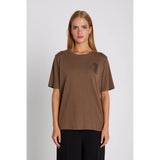 Rue De Femme Zadie T-shirt - Brown Sugar