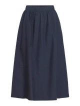 Vila sophie Hw Ankle Skirt - Navy