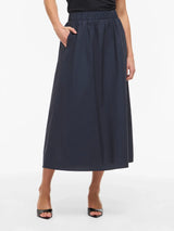 Vila sophie Hw Ankle Skirt - Navy