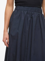 Vila sophie Hw Ankle Skirt - Navy