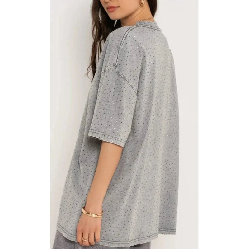 Qnuz Rini t-shirt -Dark grey