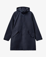 H2O Rømø LW Long Rain Jacket - Navy