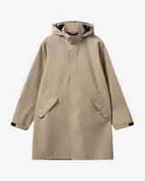 H2O Rømø LW Long Rain Jacket - Warm Grey
