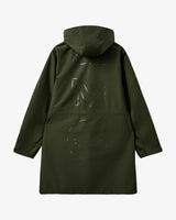 H2O Rømø LW Long Rain Jacket - Army