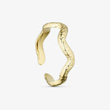 Wolf Jewelry Rustic Wave Ring