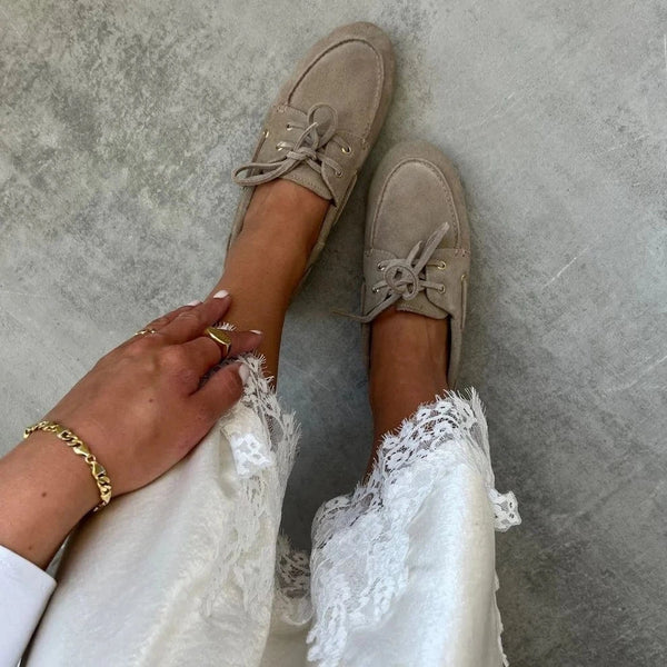 Copenhagen Shoes Savannah Suede - Light Beige