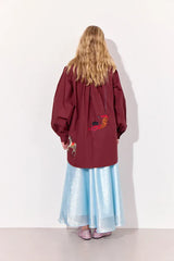 Hunkøn Sasha Shirt - Oxblood